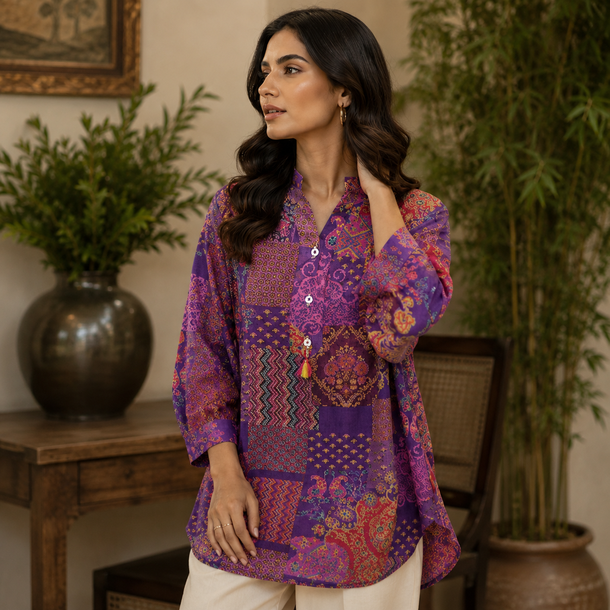 Royal Mosaic Top