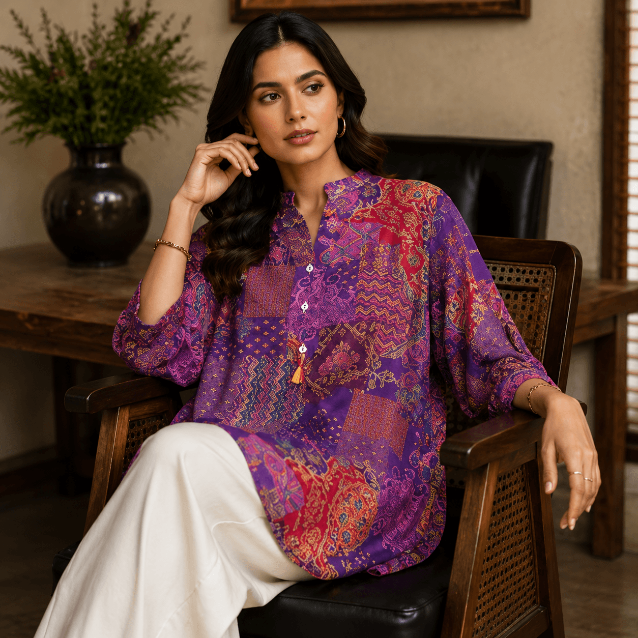 Royal Mosaic Top