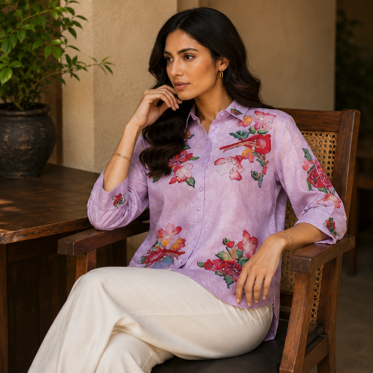 Floral Charm Shirt