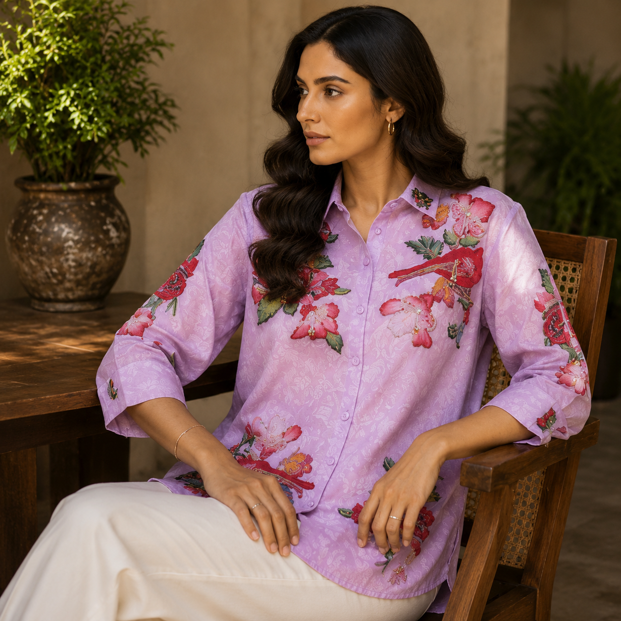 Floral Charm Shirt