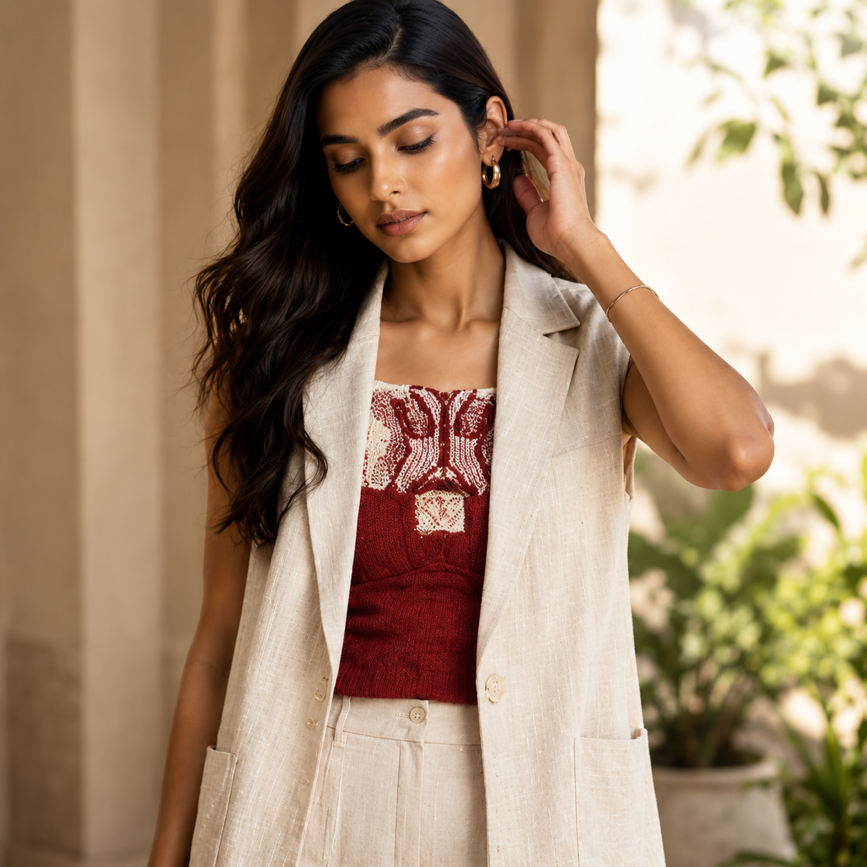 Ruby Oasis Luxe Co-ord Set