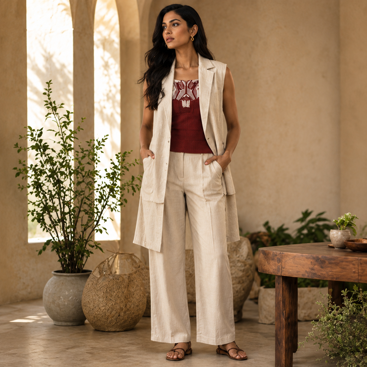 Ruby Oasis Luxe Co-ord Set