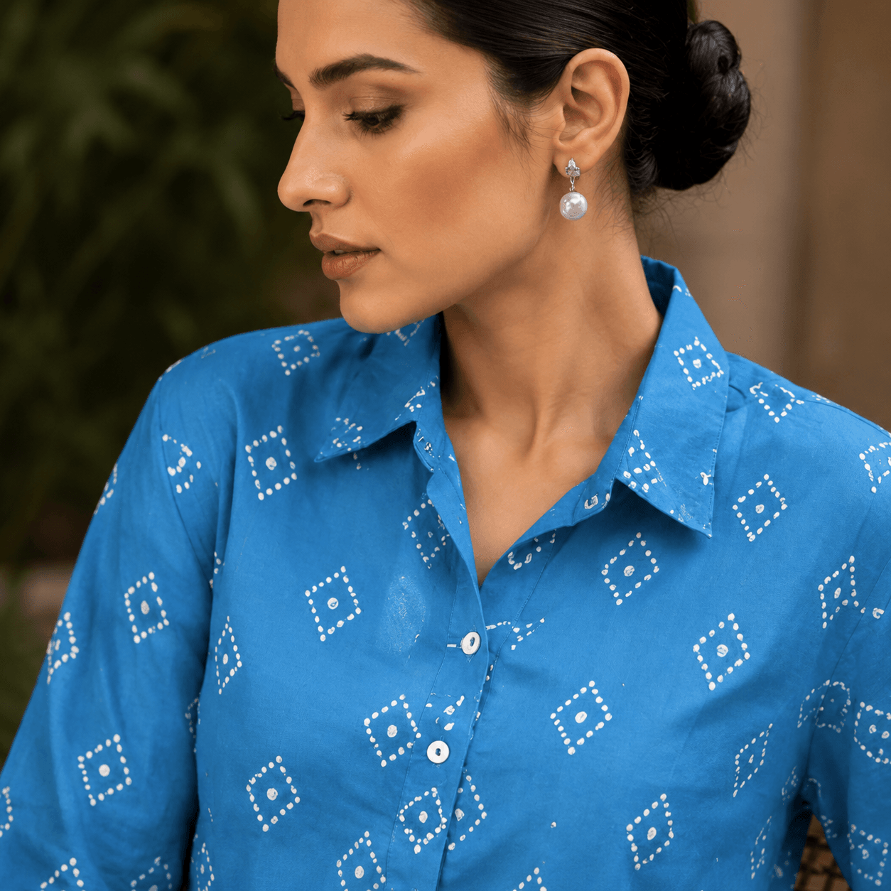 Royal Blue Artisan Shirt