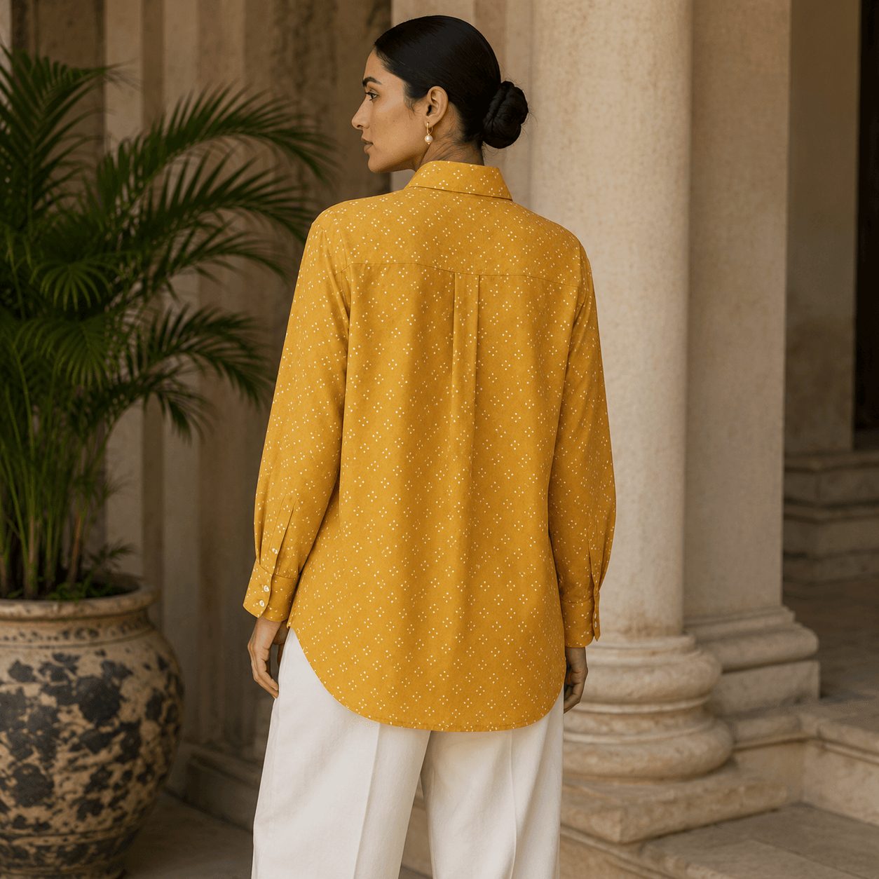 Sunlit Sand Luxury Shirt