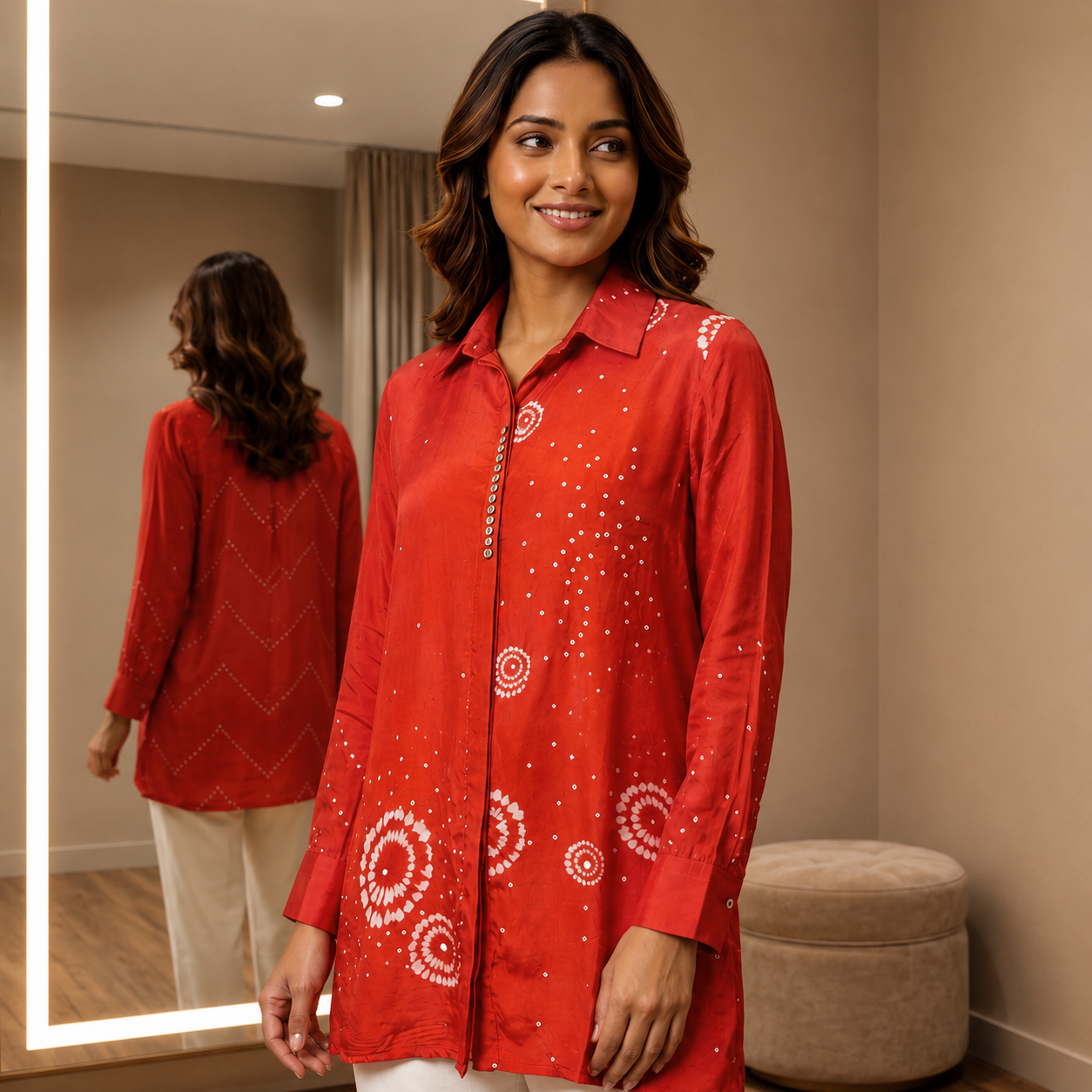 Crimson Charm Premium Shirt