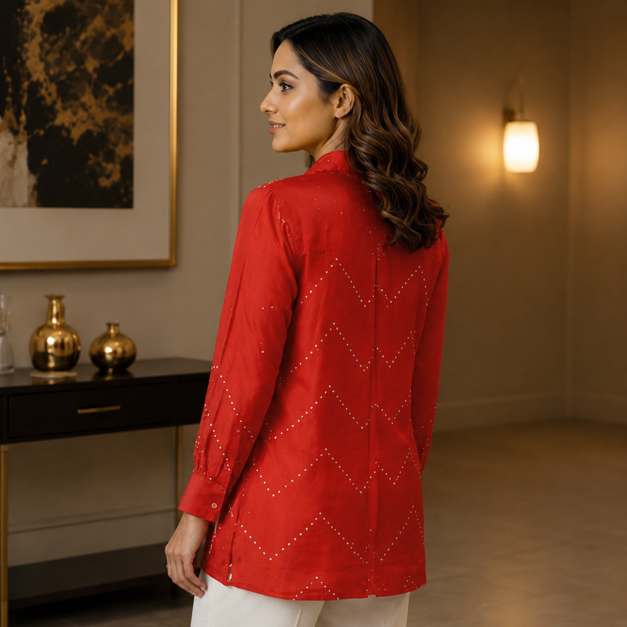 Crimson Charm Premium Shirt