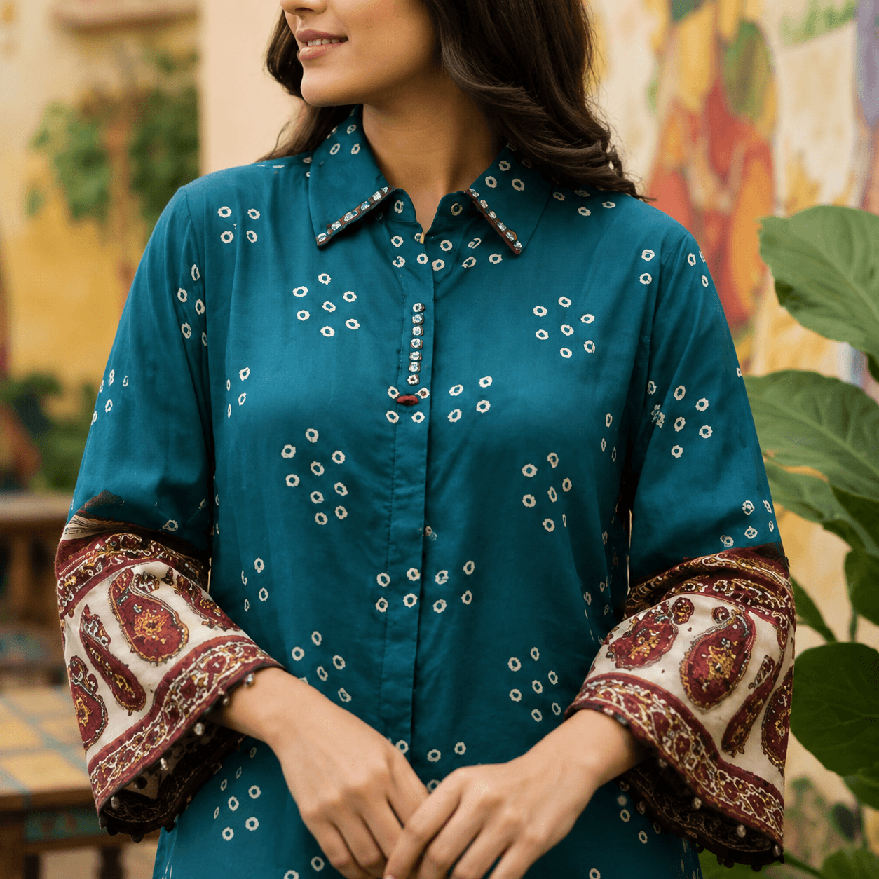 Ocean Bloom Premium Shirt