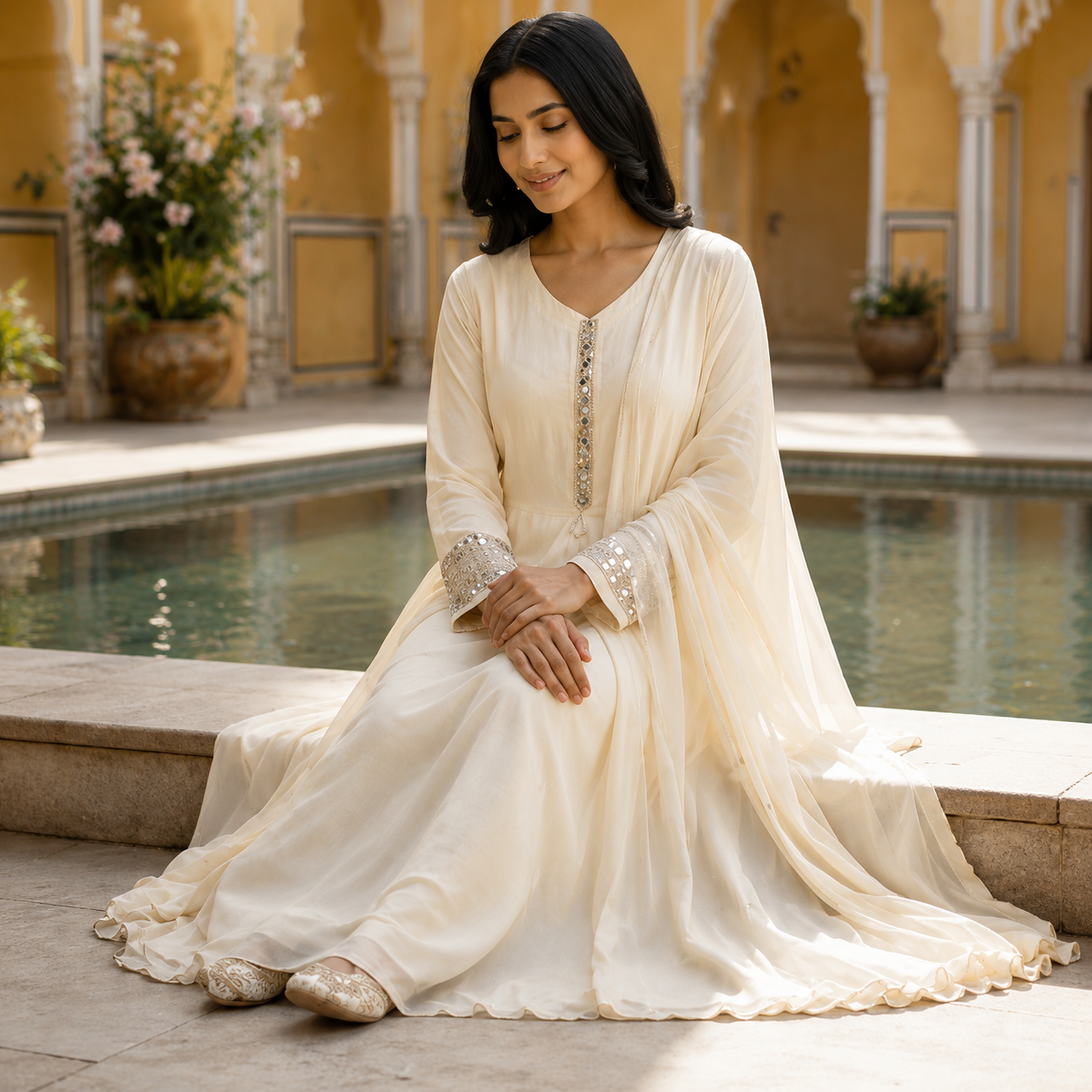 Ivory Grace Suit Set