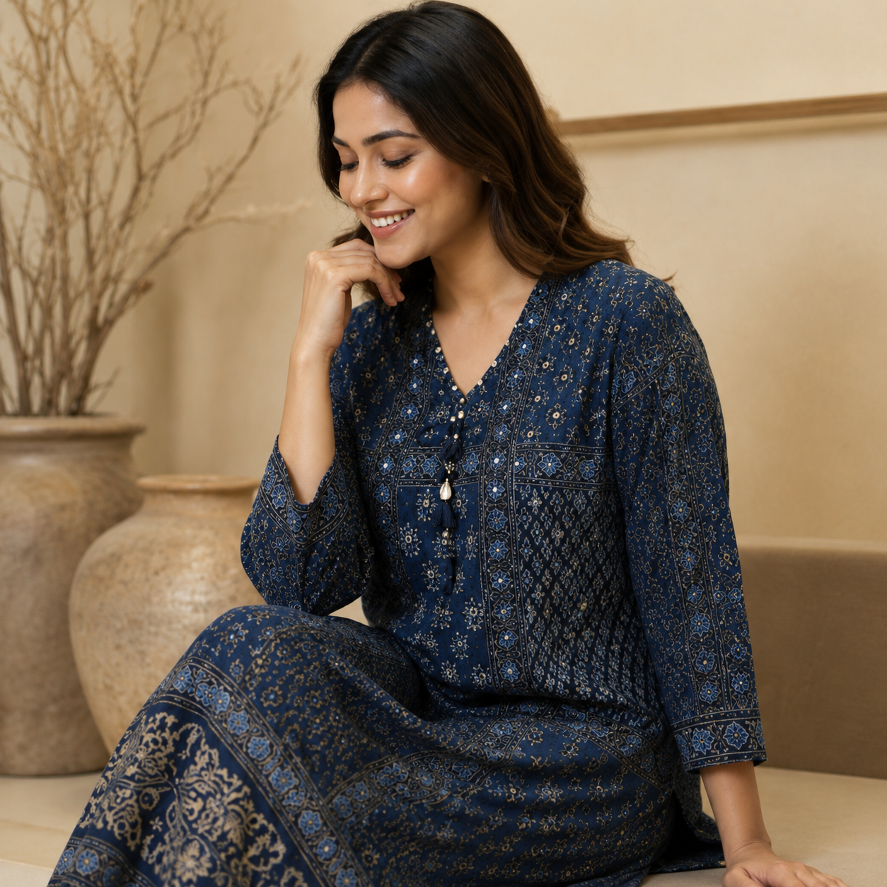 Luxe Heritage Kurta Set