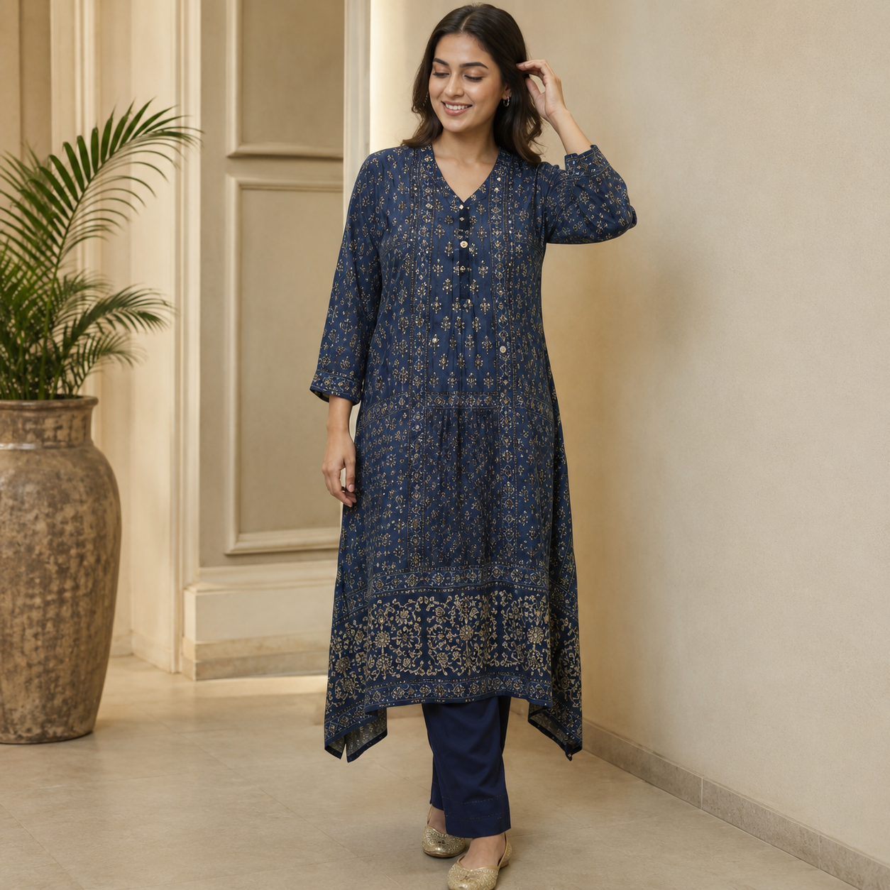 Luxe Heritage Kurta Set