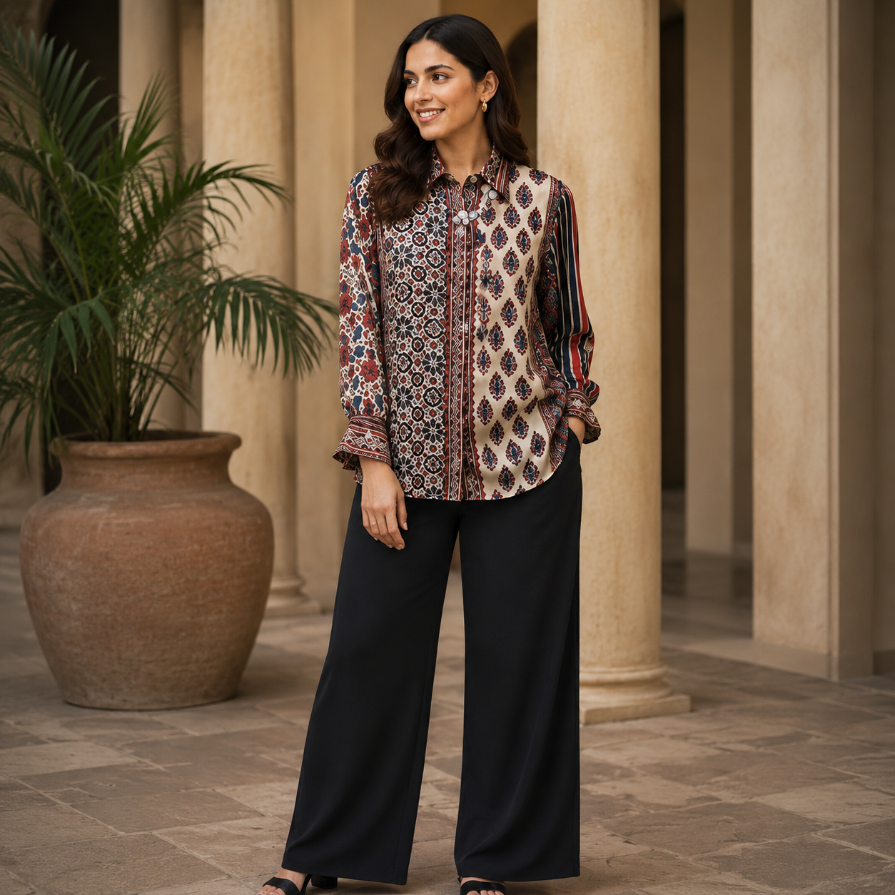 Dynasty Motif Shirt