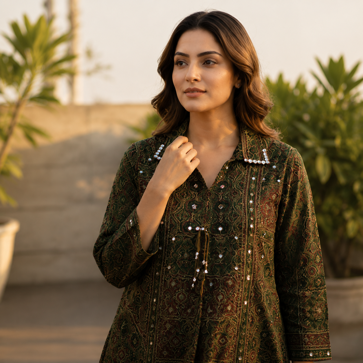 Majestic Tapestry Suit Set