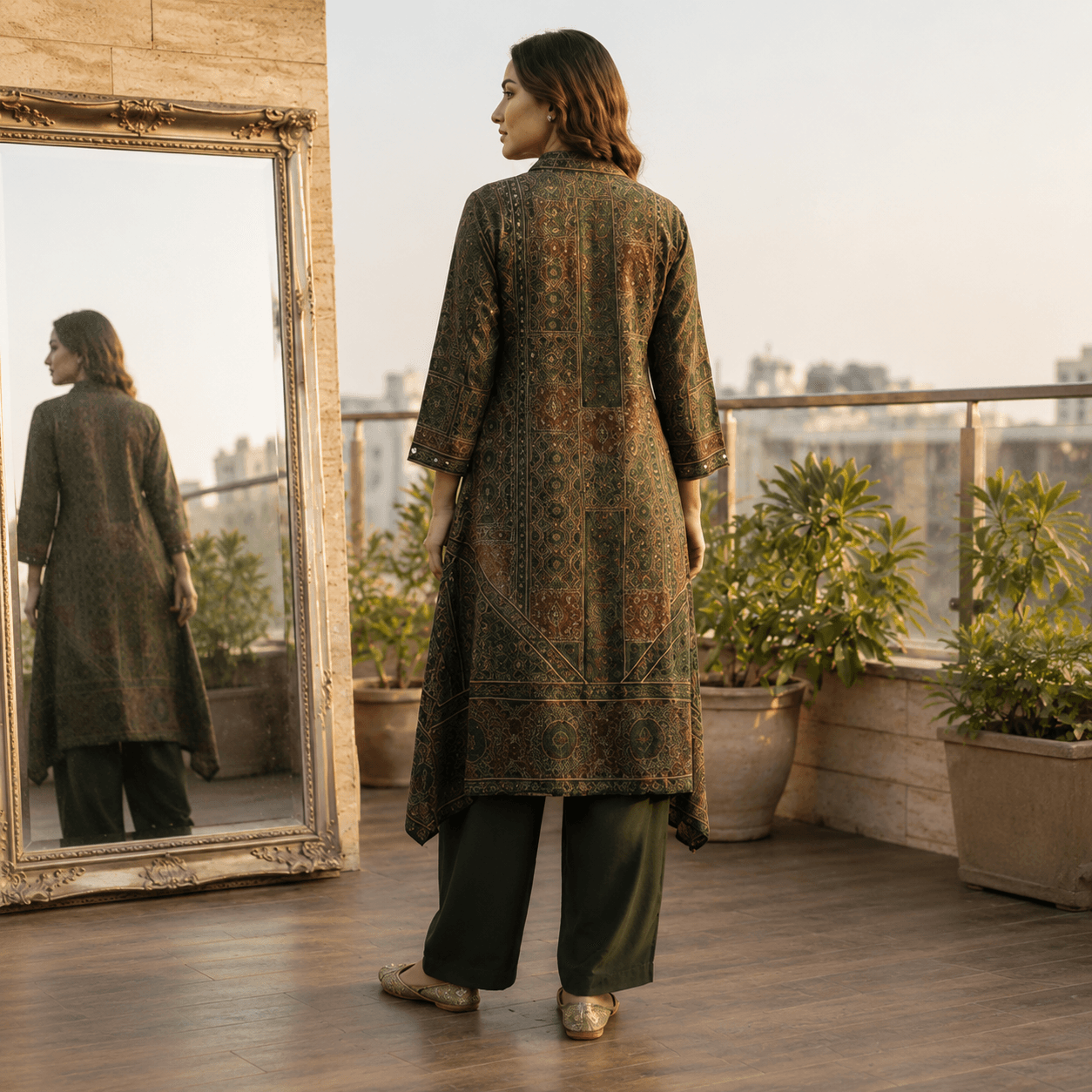 Majestic Tapestry Suit Set