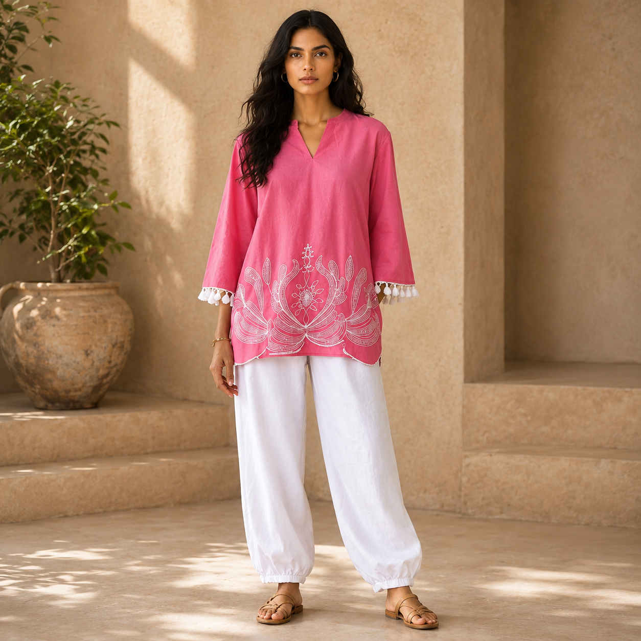 Rosé Bloom Co-Ord Set