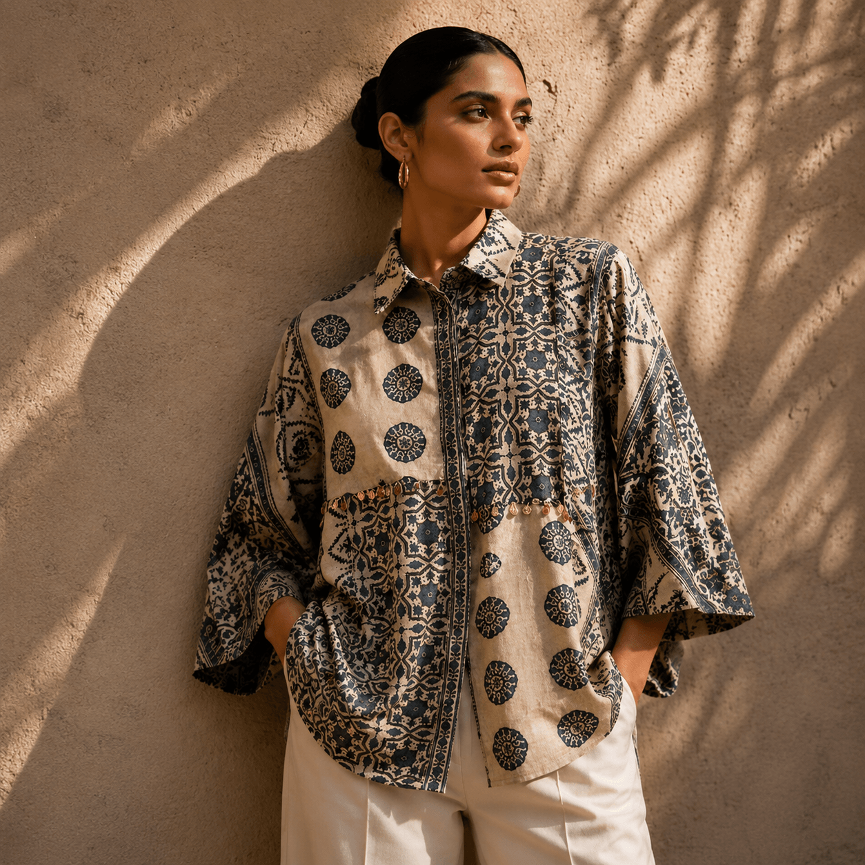 Ivory Zaria Heritage Shirt