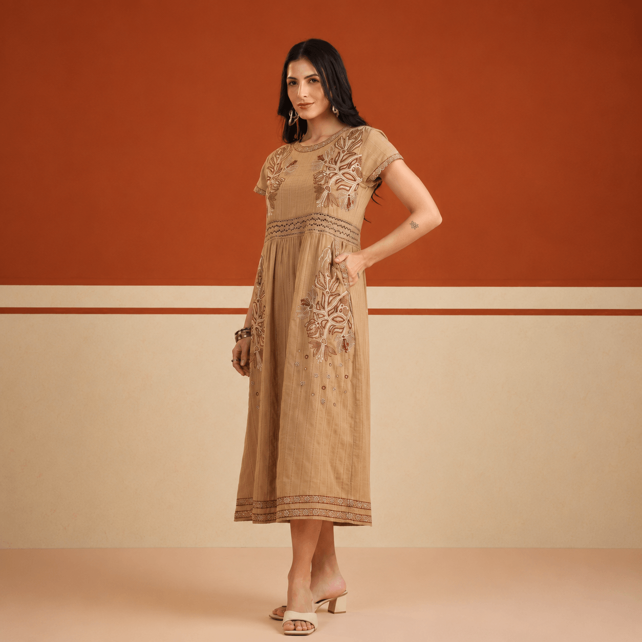 Honey Bloom Heritage Dress