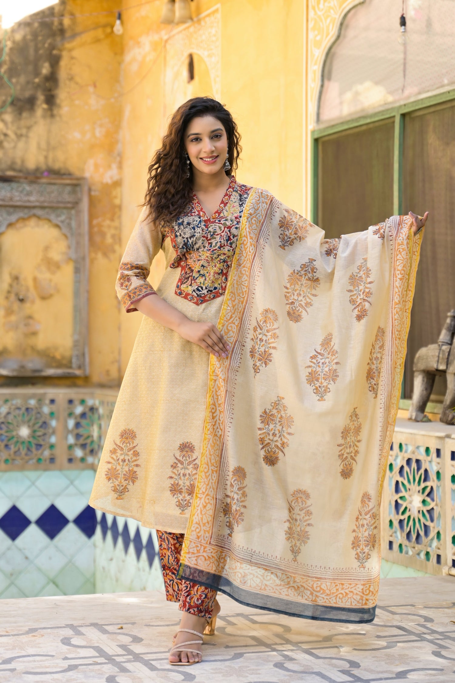 Zeenat Heritage Kurta Set