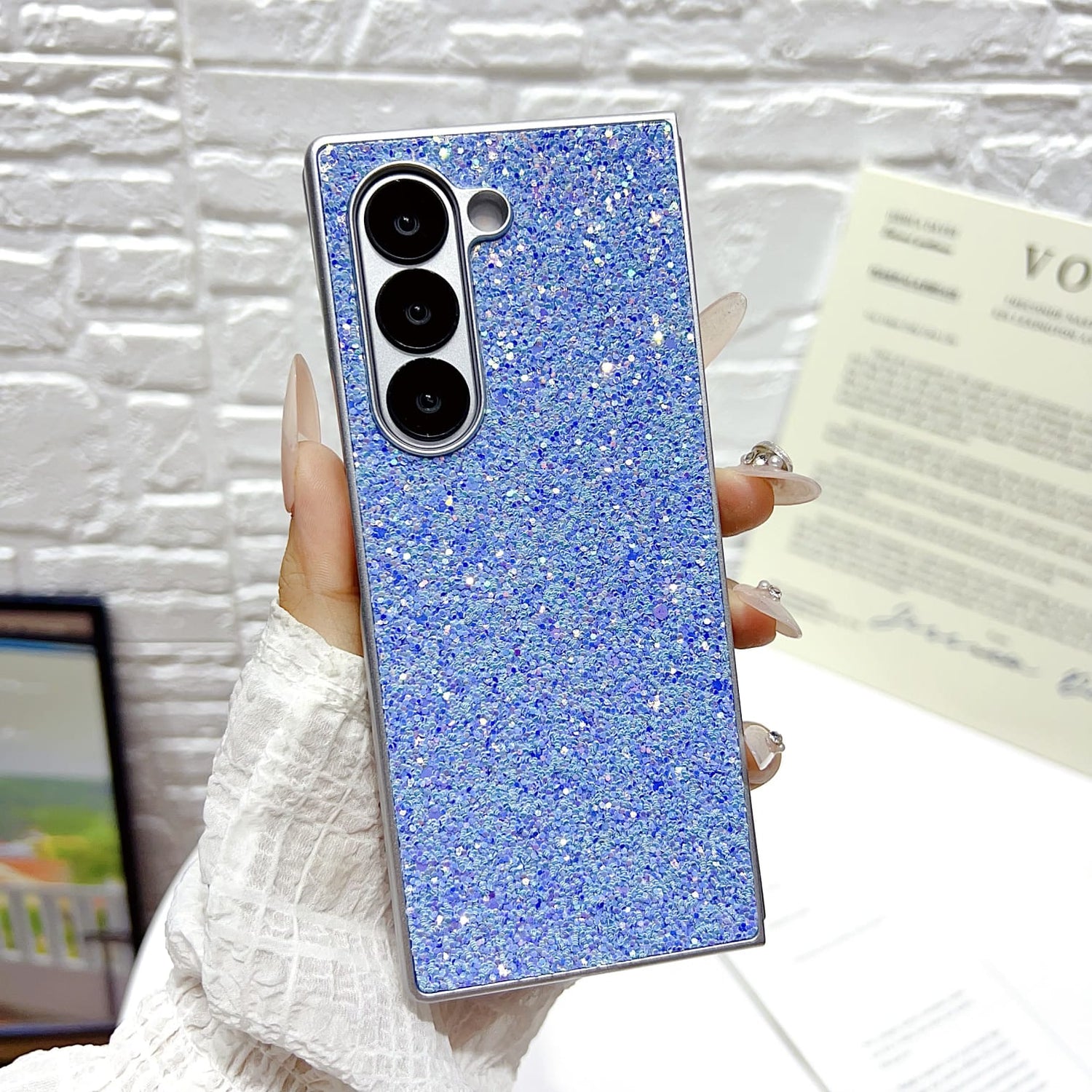 Samsung Galaxy Fold 7 – Glitter Case