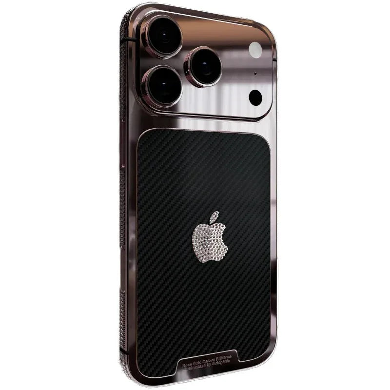 Rose-Gold-Carbon-Brilliance-iPhone-17-Pro-Pro-Max - Taishina