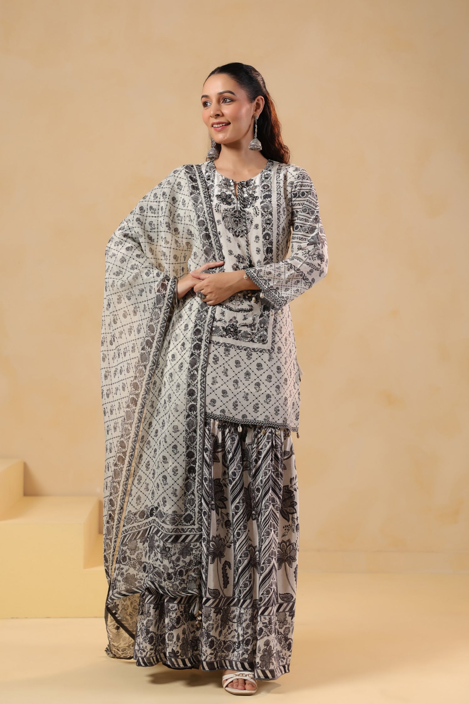 Noir Elegance Co-ord Set