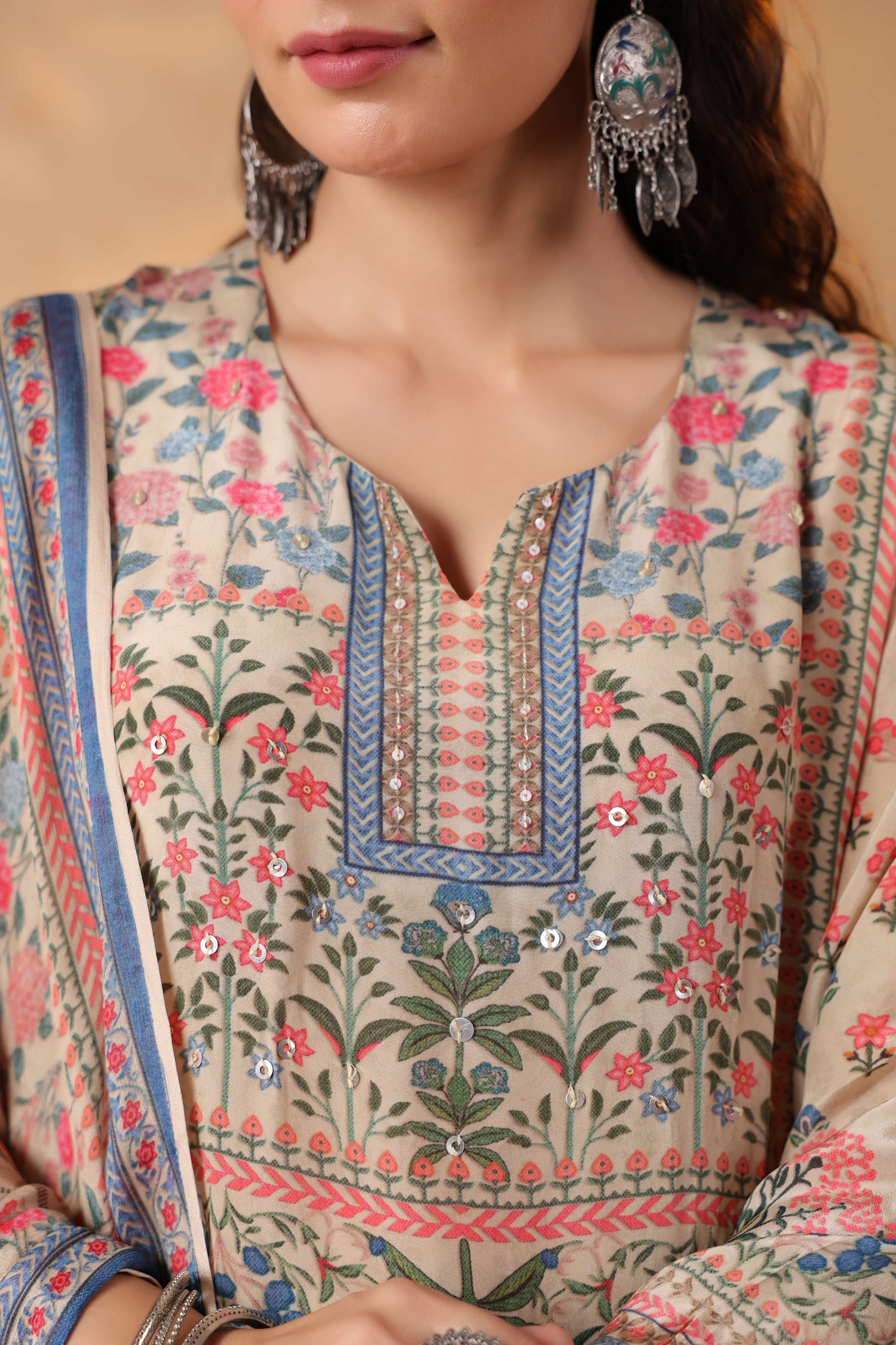 Vintage Meadow Kurta Set