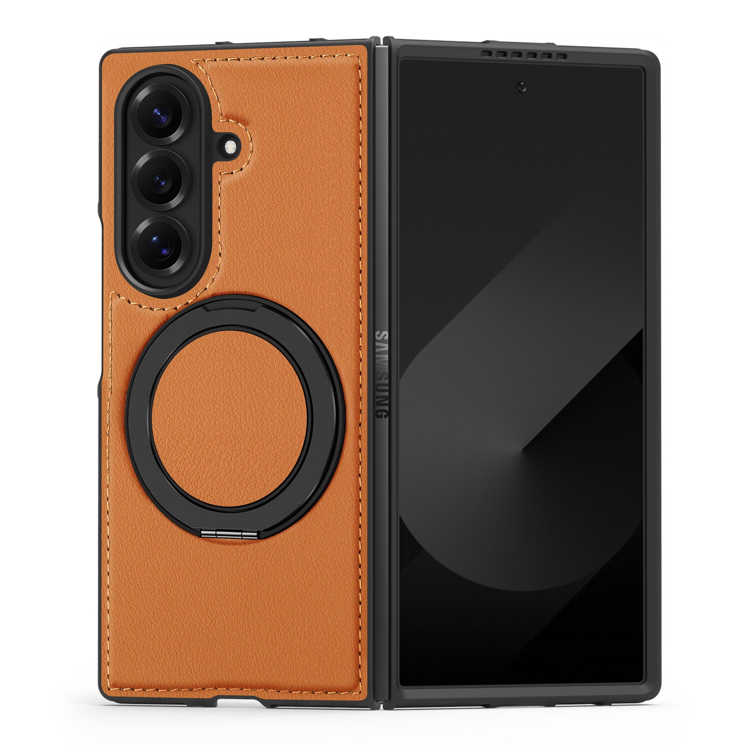 Samsung Galaxy Fold 7- Armor Case Cover with Ring Grip