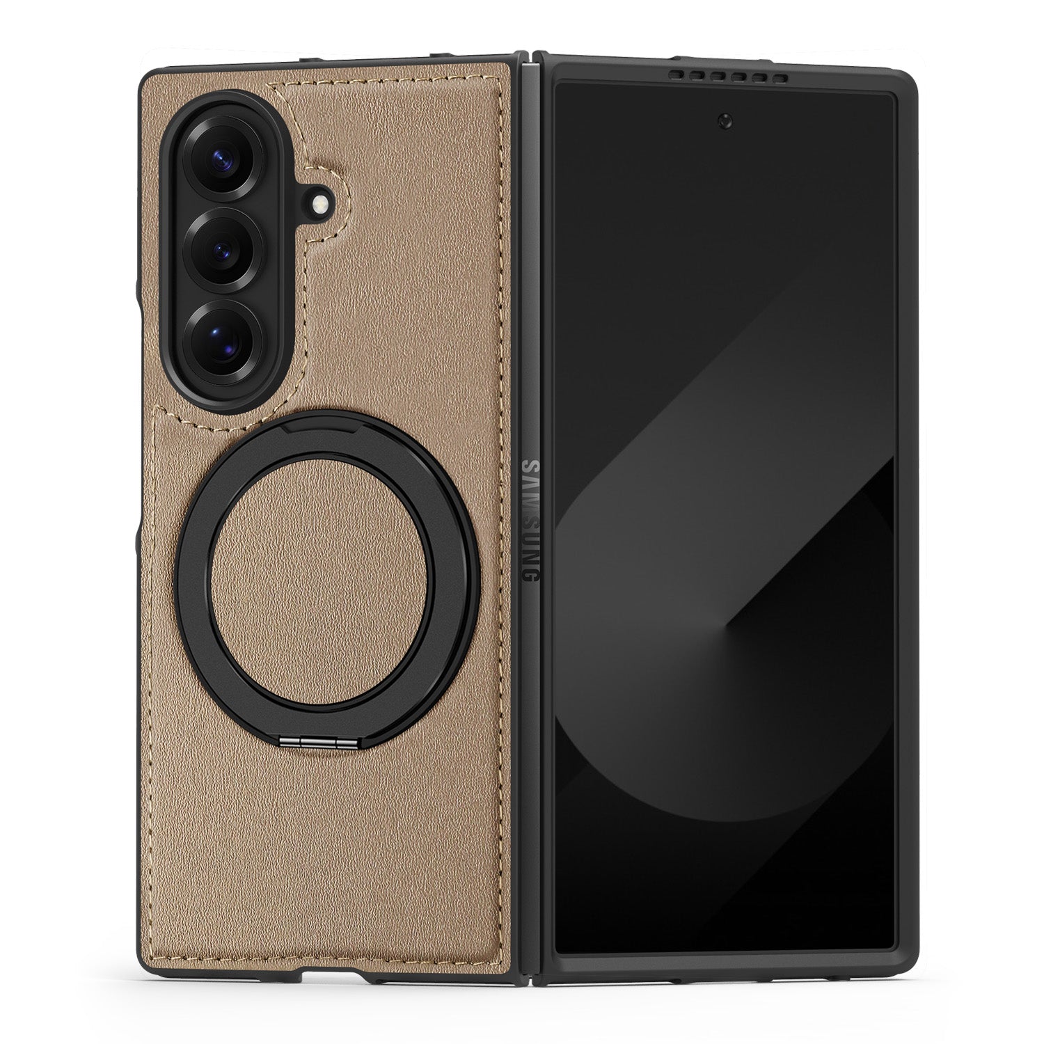 Samsung Galaxy Fold 7- Armor Case Cover with Ring Grip