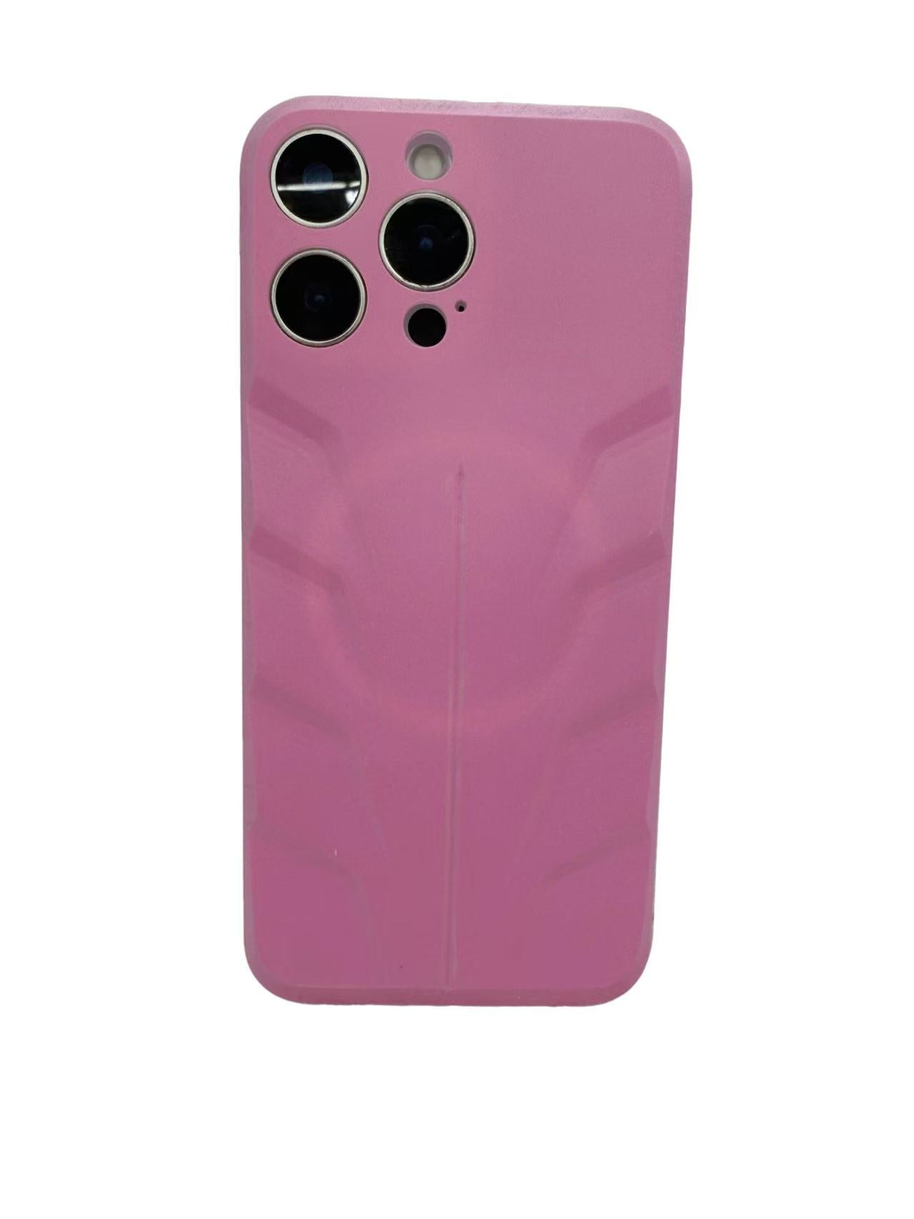 Iphone 16 Pro – Premium Metallic Plate( Pink )