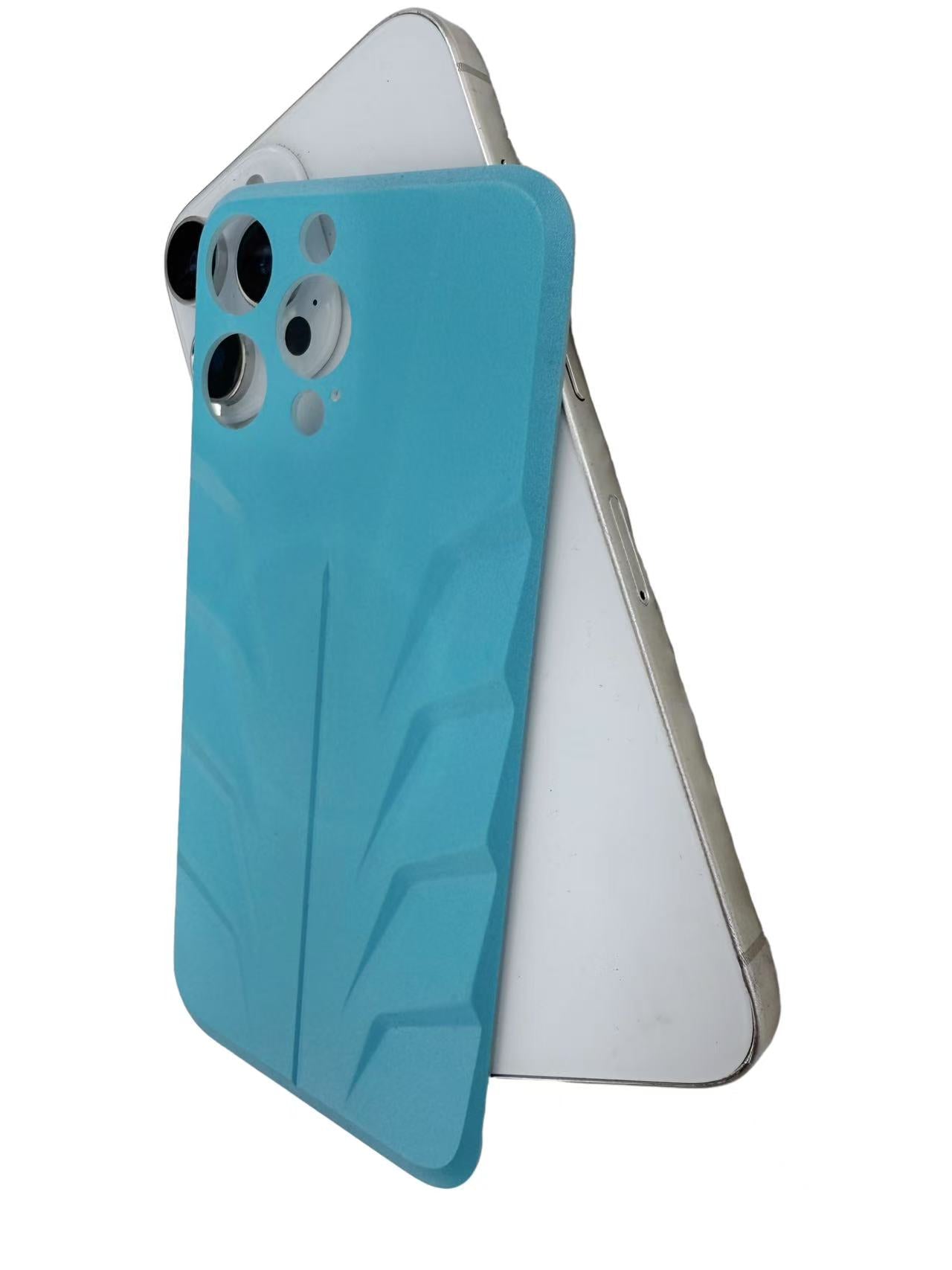 Iphone 16 Pro – Premium Metallic Plate ( Teal )