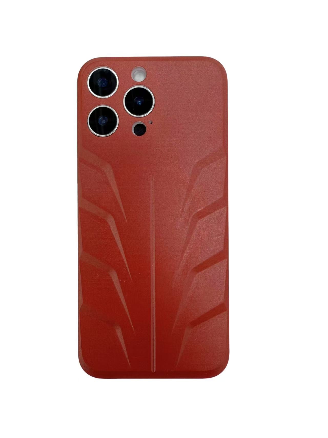 Iphone 16 Promax – Premium Metallic Plate ( Red )